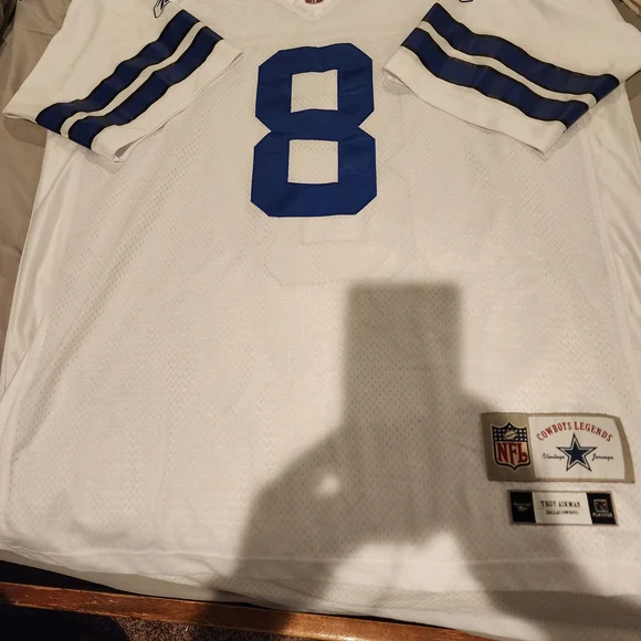 Cowboy Legends Reebok Troy Aikman Xxl Jersey - Picture 1 of 4
